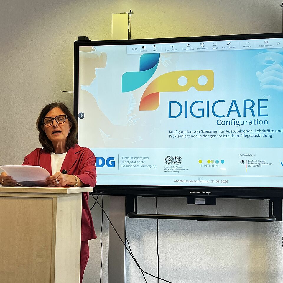 Katja Fischer, Landesgeschäftsführerin des DRK-Landesverbandes Sachsen-Anhalt e. V., begrüßte unsere Gäste mit einem Grußwort.